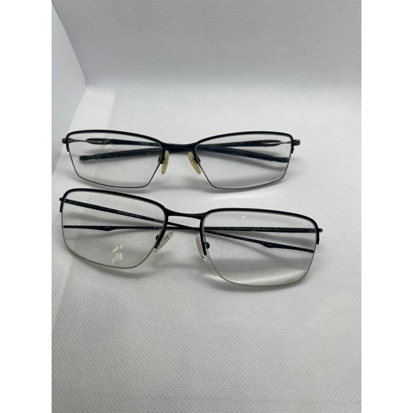Oakley Eyeglasses Frames Mens‎ Designer Lizard Wingback SQ Satin Black - Picture 1 of 5